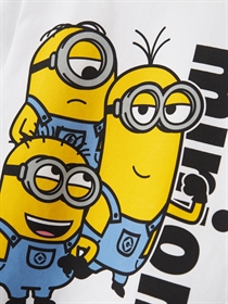 NAME IT Minions T-Shirt Jule Bright White